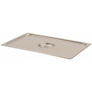 Couvercle inox pour bac gastronorm GN 1/1 EN-631