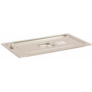 Couvercle inox avec joint silicone pour bac gastro GN 1/1