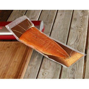 Plaques dorées et argentées de 11x34 cm pour sacs sous vide 15X40