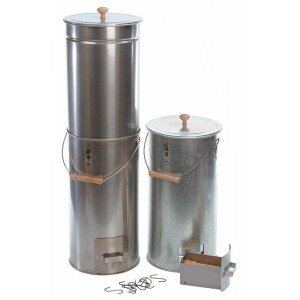 Fumoir rond inox 26 cm