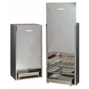 Fumoir rectangulaire inox pour fumage à froid