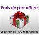 Livraison offerte dés 100€ d'achat jusqu'à noël