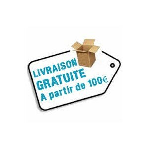 La livraison est offerte sur tout le site dés 100€ d'achat