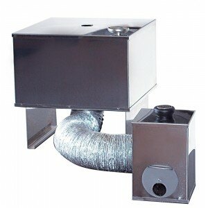 Fumoir inox 2 étages petit modèle