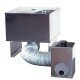 Fumoir inox 2 étages petit modèle