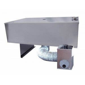 Fumoir inox 2 étages grand modèle