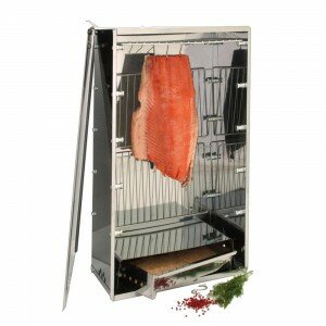 Fumoir à viande et poisson inox polyvalent