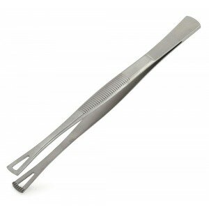 Pince chef à arêtes en inox